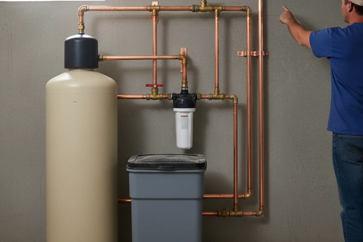 Whole-house water treatment system installed in Brewster